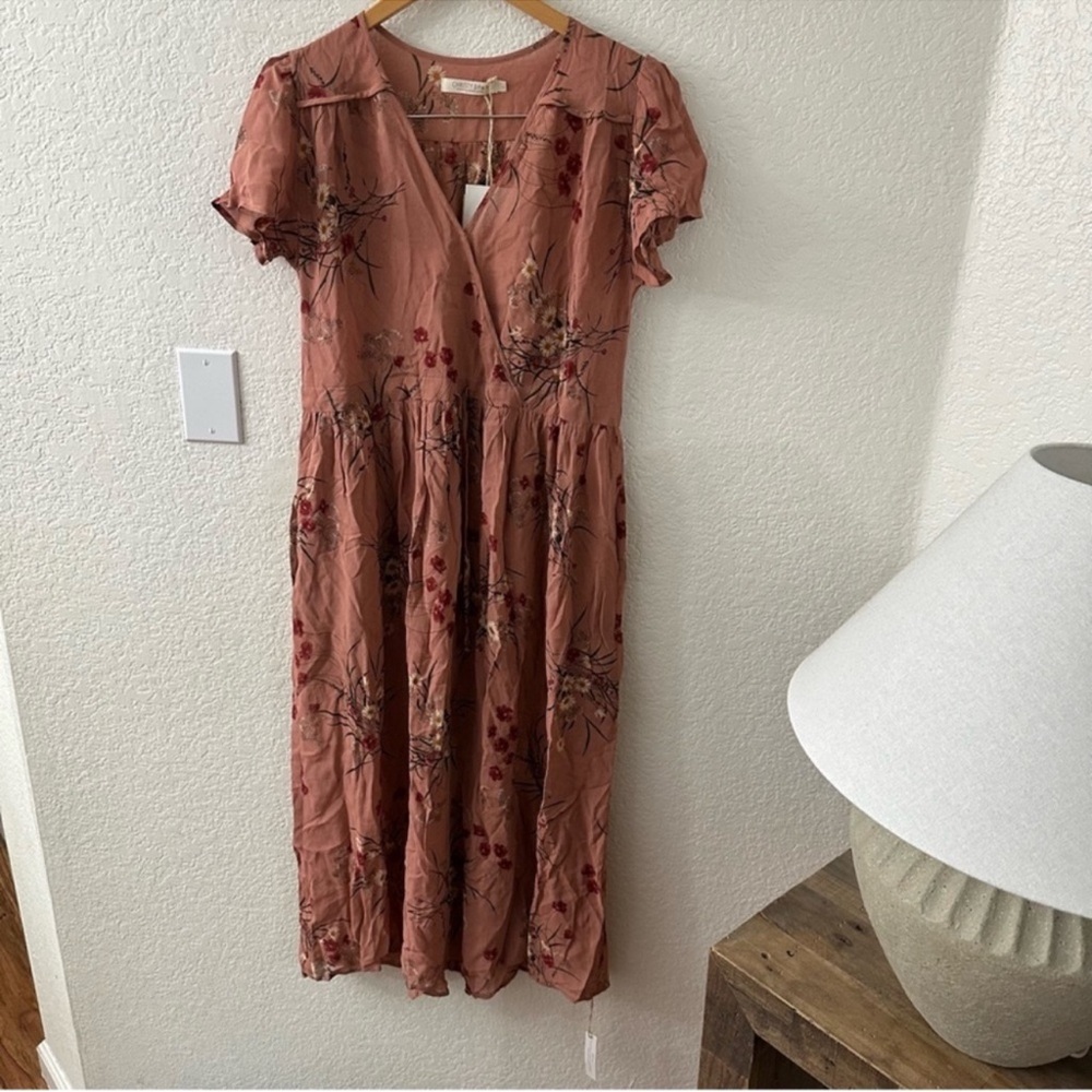 Christy Dawn Simple Dawn Dress in Blush Meadow - Picture 3 of 7